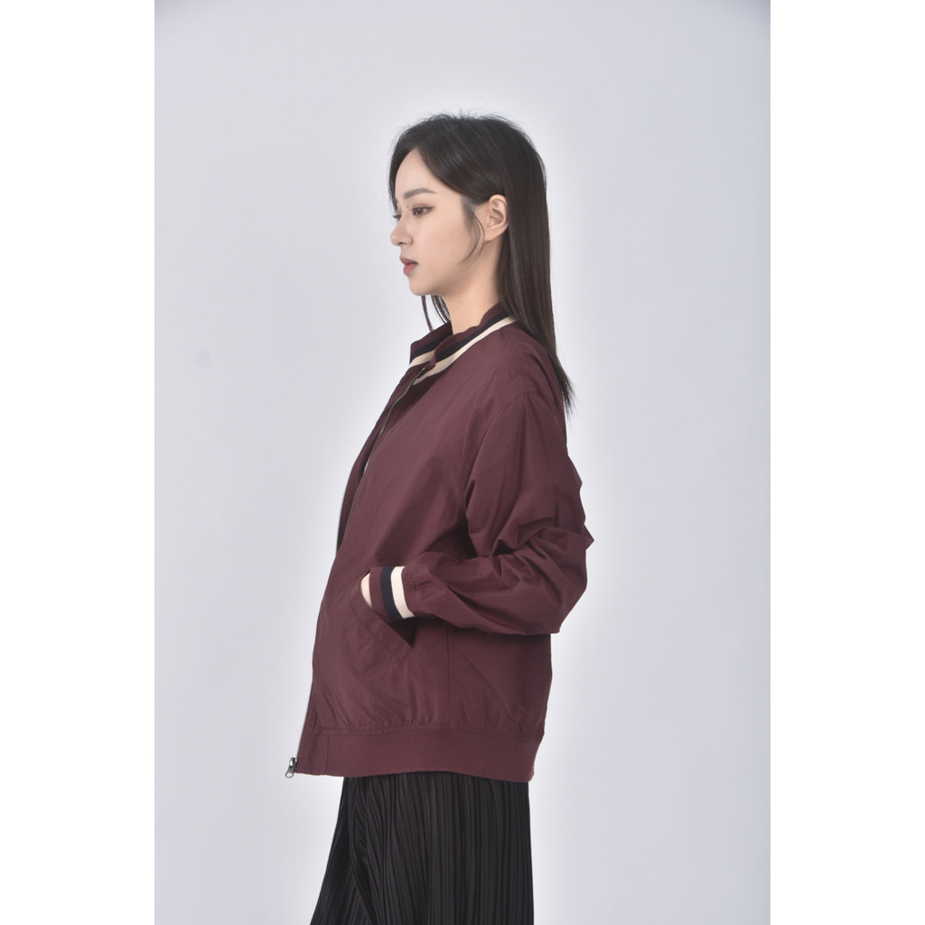 (M) uniqlo質感棉質紅色外套二手衣, , large