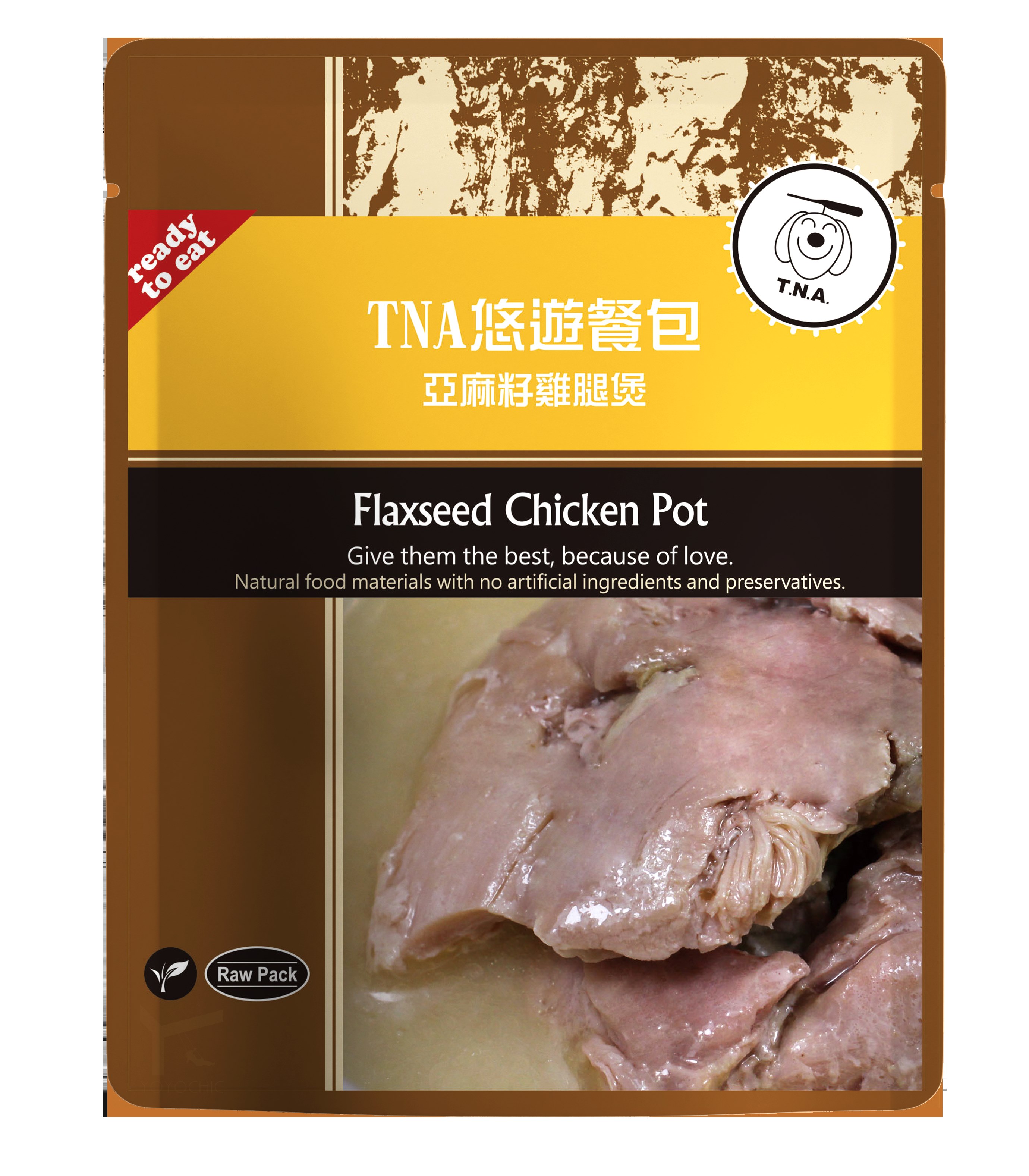 T.N.A. FRESH Food Seriss-Flaxseed Chicken Pot, , large