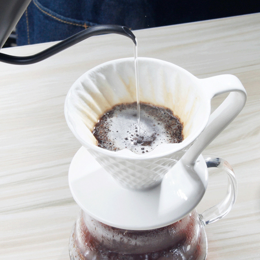 【GlassKing】GK-509 鑽石陶瓷濾杯 3～4人 V60濾杯 咖啡濾器 錐形濾杯 手沖濾杯, , large