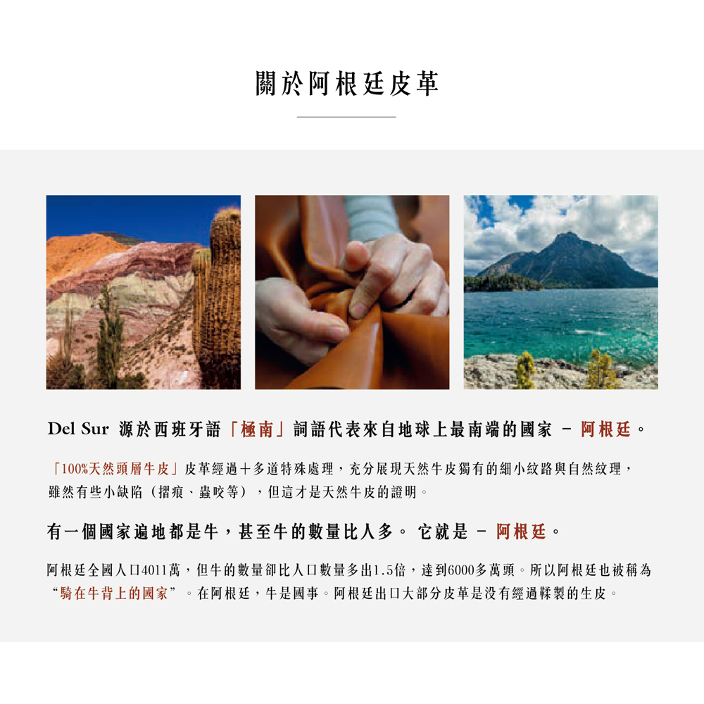 【Del Sur】Tatu 純頭層牛皮鑰匙圈（共兩色）, , large