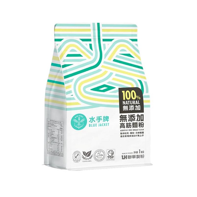 水手牌無添加高筋麵粉1kg, , large