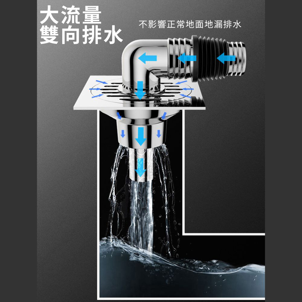 Overflow prevention tee [Y tee], , large