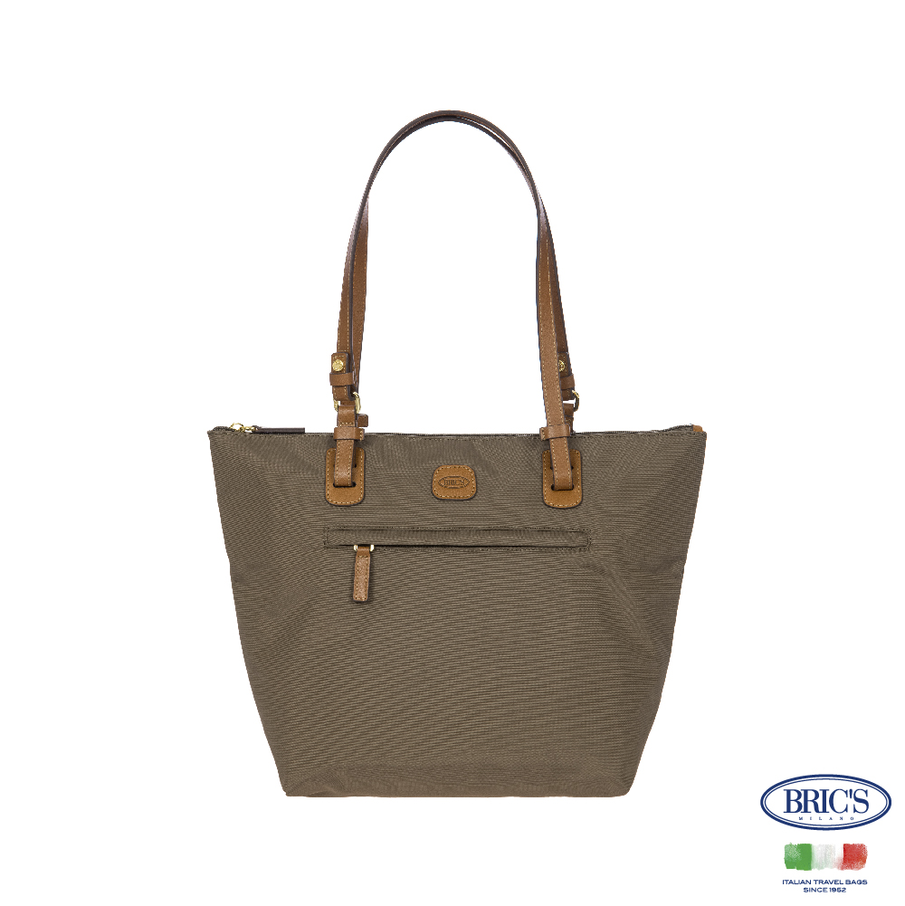 【Bric's】 X-collection 肩背包(中) BXG45071 - 堅果摩卡色