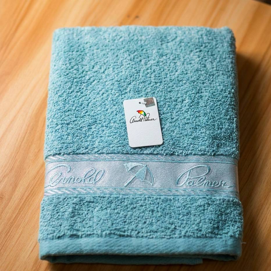 [Kaimei Bath Towel] Random Excellent MIT Taiwan Umbrella Brand LOGO Bath Towel Top Quality 12 Liang Ultra Thick Pure Cotton Satin Brand Authorized Kaimei Cotton Industry, , large