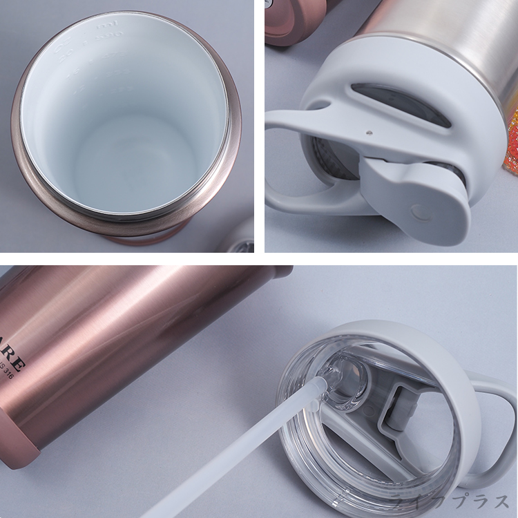 CLARE 316不鏽鋼陶瓷冰霸杯-750ml-不鏽鋼色-1支, , large