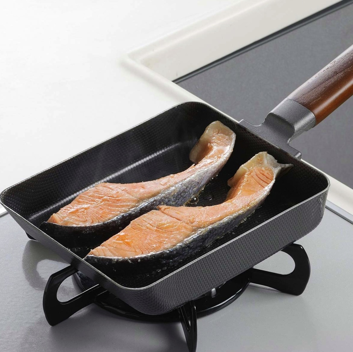 Double-Sided Embossed Tamagoyaki Pan, , large