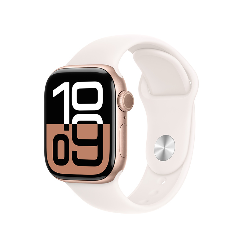 Apple Watch Series 10 GPS 42mm Rose Gold, , large