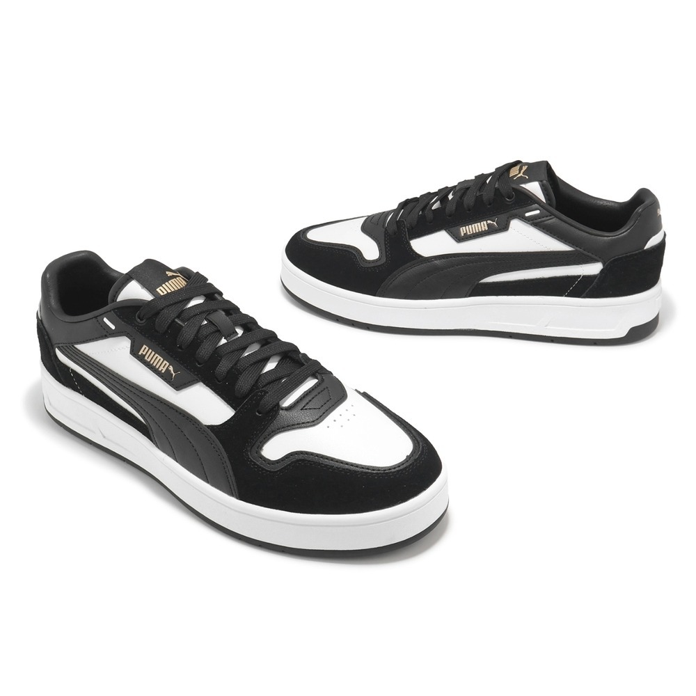 [秉宸] PUMA Court Classic Street SD休閒運動鞋 黑/白 40021501 , , large