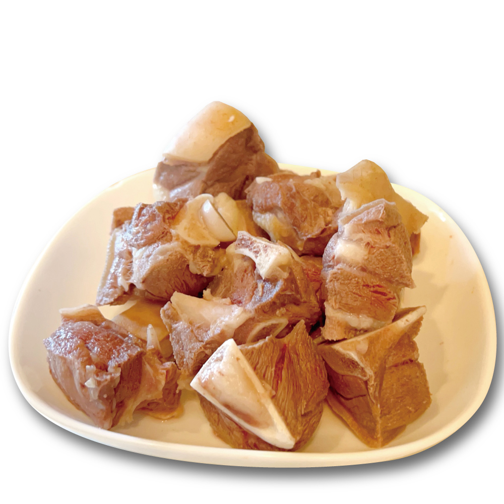 Selected Australian Free-Range Young Goat with Skin, Cut into Pieces, , large