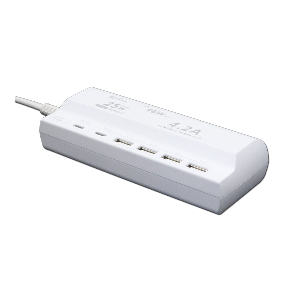 朝日科技 USB智慧型充電器 4.2A 充電延長線 1.5米 USB-06PD