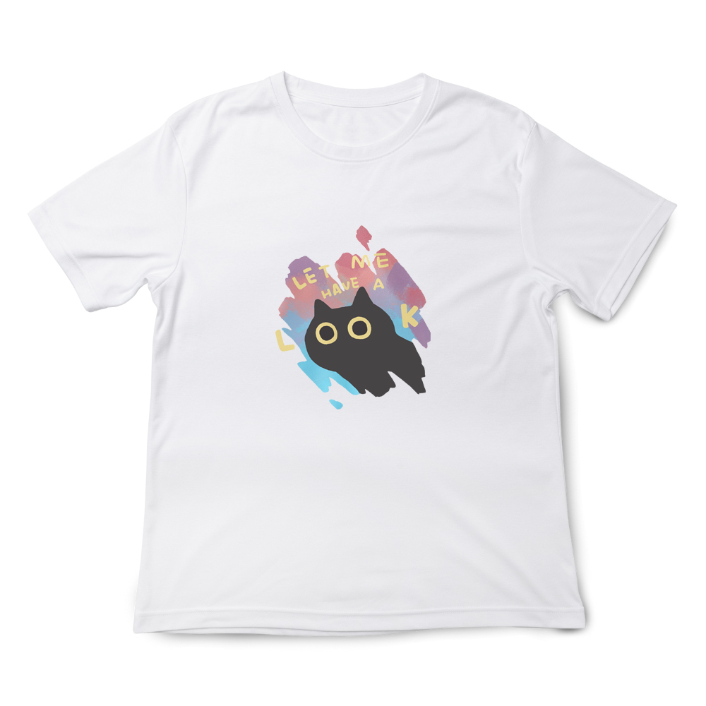 JZ TEE Black Cat-Let Me See Graphic Tee, , large