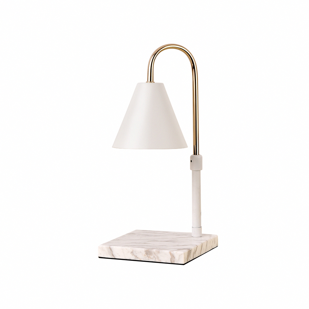 lussuoso-北歐暖心可調光融蠟燈-大理石白罩