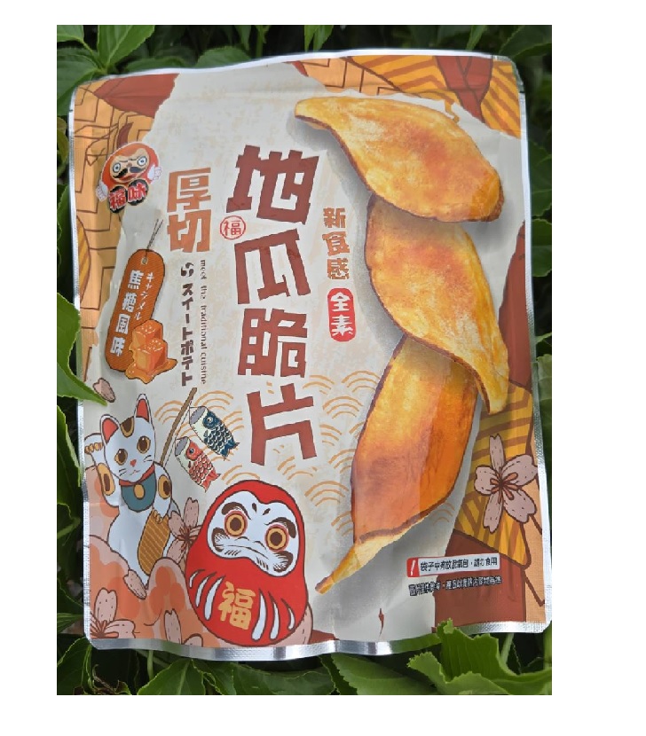 【福味】厚切地瓜脆片（焦糖風味）140g, , large