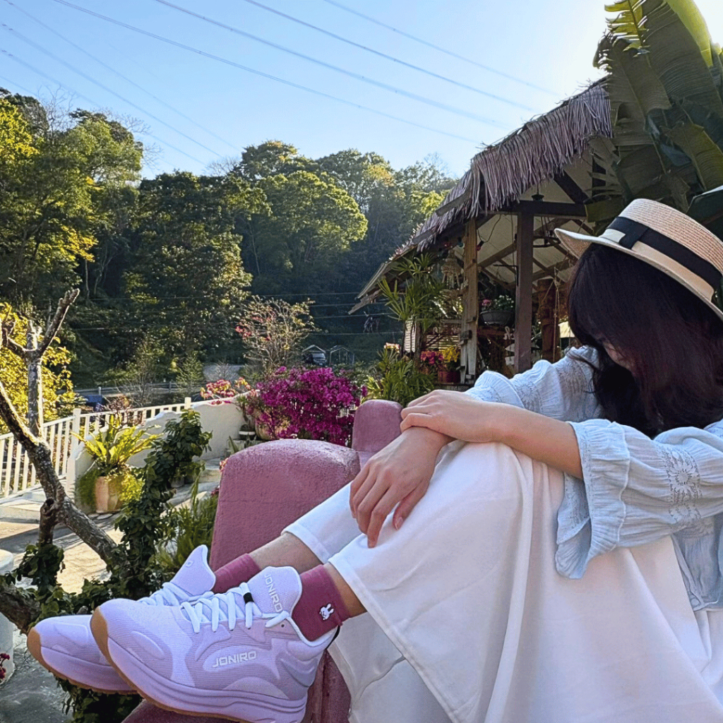 【JONIRO】台灣製造 Buzzer 戀愛粉 粉嫩 復古籃球鞋 穿搭 可愛 女鞋 (部分鞋款有現貨), , large