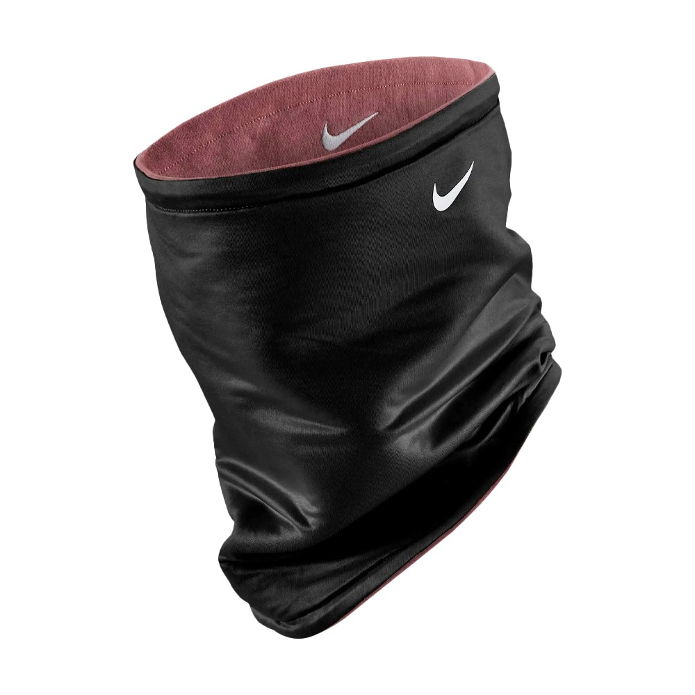 NIKE PHOENIX FLEECE 雙面頸套 脖套 圍脖 脖圍 騎車 慢跑 全天候 時尚 保暖 刷毛 舒適 黑粉, , large