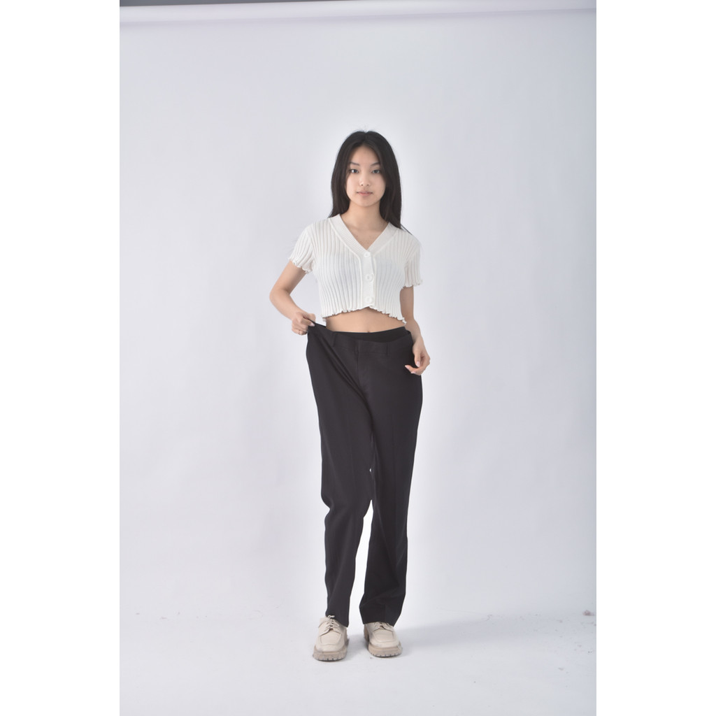 (2XL) office star西裝黑色長褲二手衣, , large