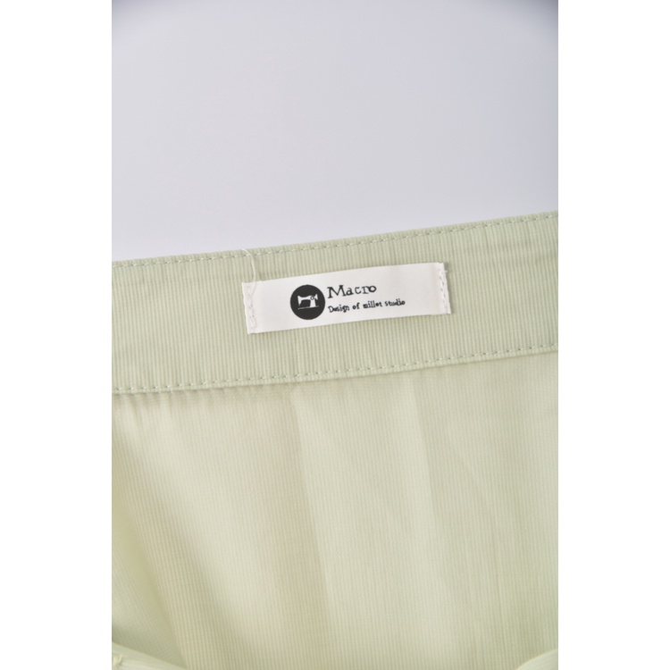 (S) macro質感綠色短袖上衣二手衣, , large