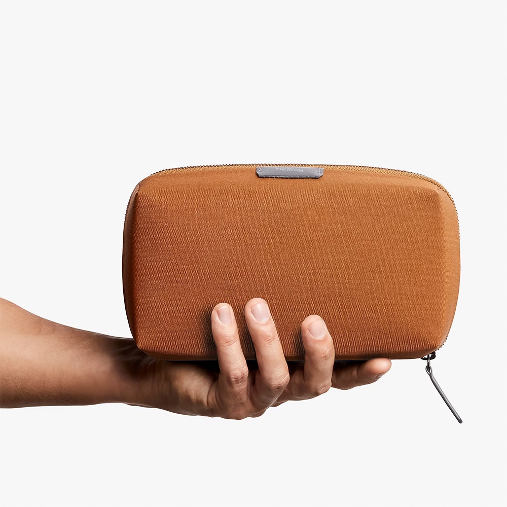Bellroy Tech Kit 專用3C收納包 隨身包-橘棕色, , large