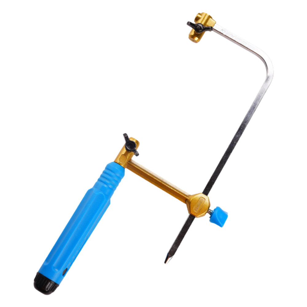 Mini woodworking lace saw - 400mm bow (saw blade not included), , large