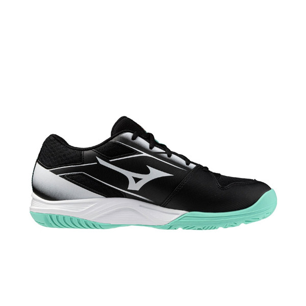 Mizuno Cyclone Speed 5 男 排球鞋 穩定 包覆 回彈 美津濃 黑 綠 [V1GA258012], , large