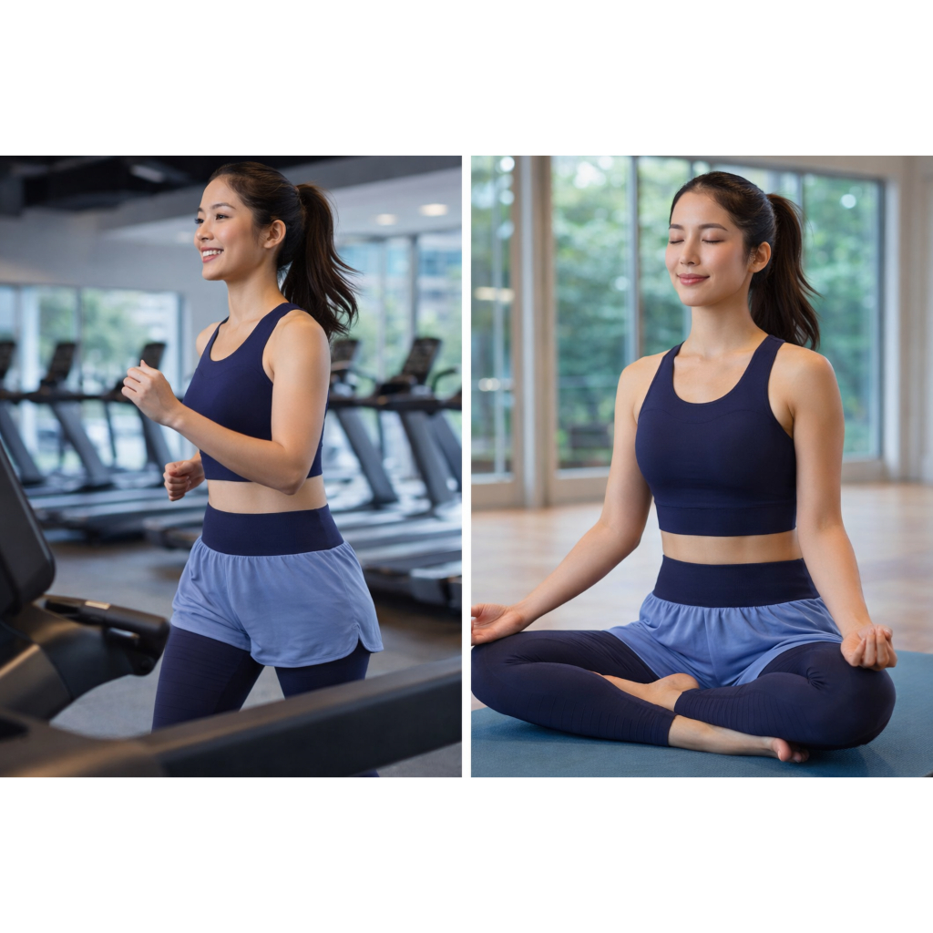 【Cheau Chi 】Yoga Pants Leggings - Cooling, Moisture-Wicking, Quick-Dry, Breathable, , large