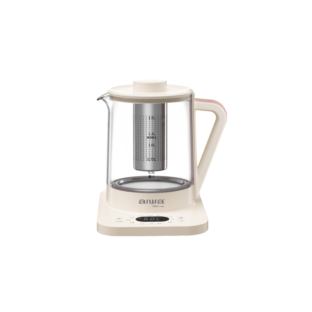 AIWA 愛華 1.5L 多功能養生壺 AW-KC150 綠色, 綠色, large