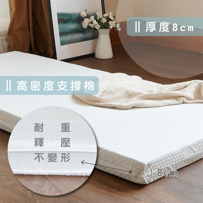 ［熊棉］銀離子活力床墊｜3.5尺｜, , large