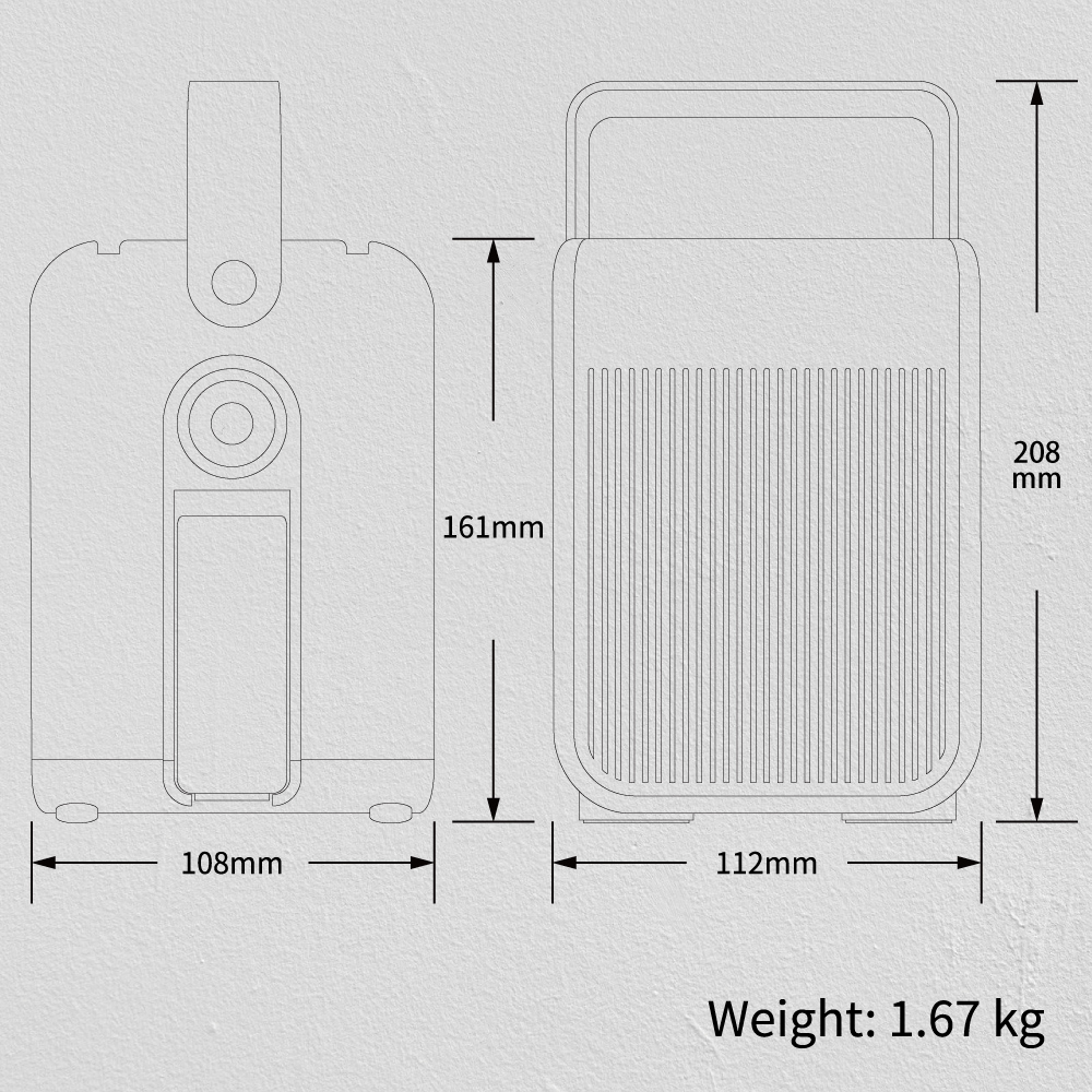 P100 portable multi-functional energy storage device can be equipped with solar panels, LED lights, backup power supply, and power outage savior, , large