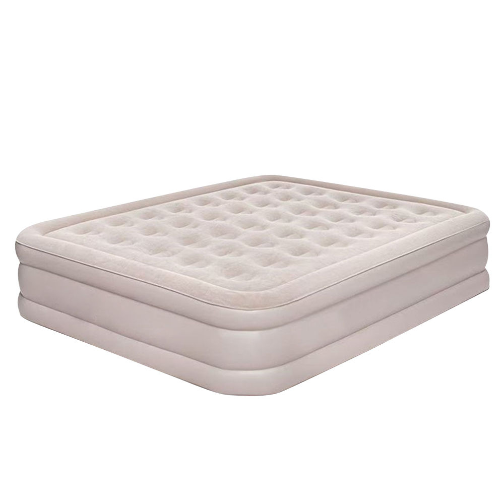 【Miura Taro】Super thick velvet luxury fully automatic electric inflatable bed - double (B0240-L), , large