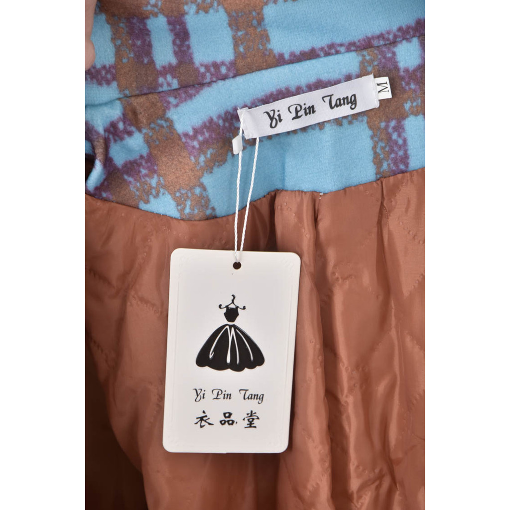 (2XL) yi pin tang排扣藍色外套二手衣, , large