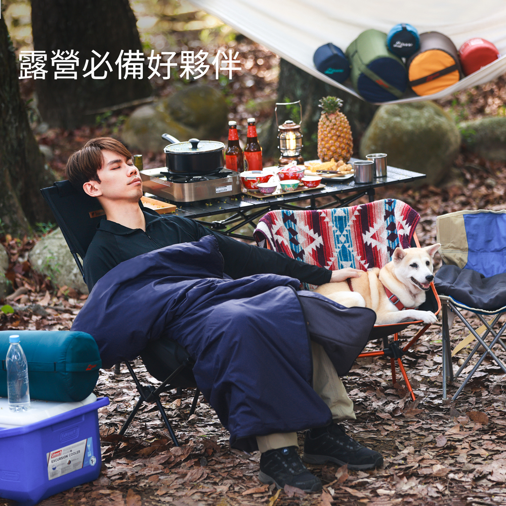 Litume C055 舒眠保暖睡袋 藍, , large