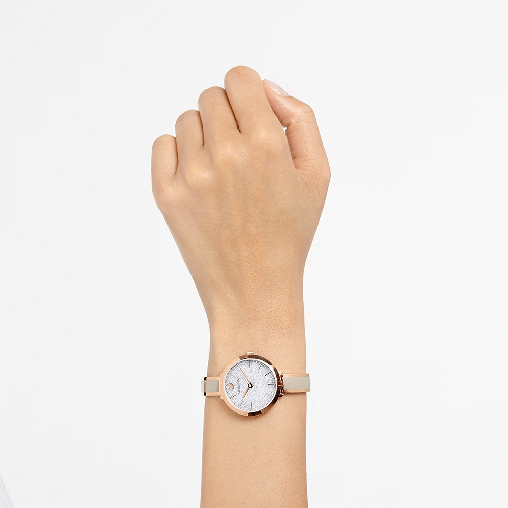SWAROVSKI 施華洛世奇 送禮 CrystallineDelight 璀璨晶鑽女錶 手錶-34mm 5642218, , large