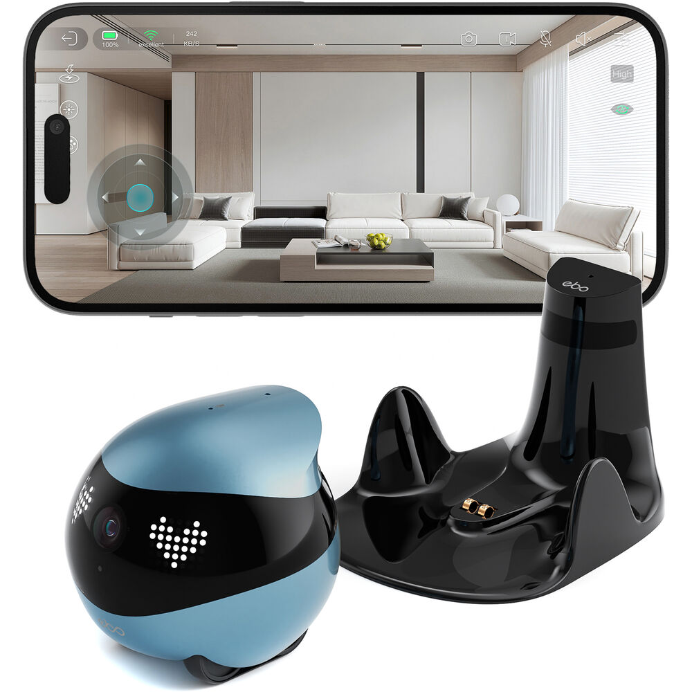 【固士特】EBO Air2 智慧居家攝影機_松鴉藍, , large