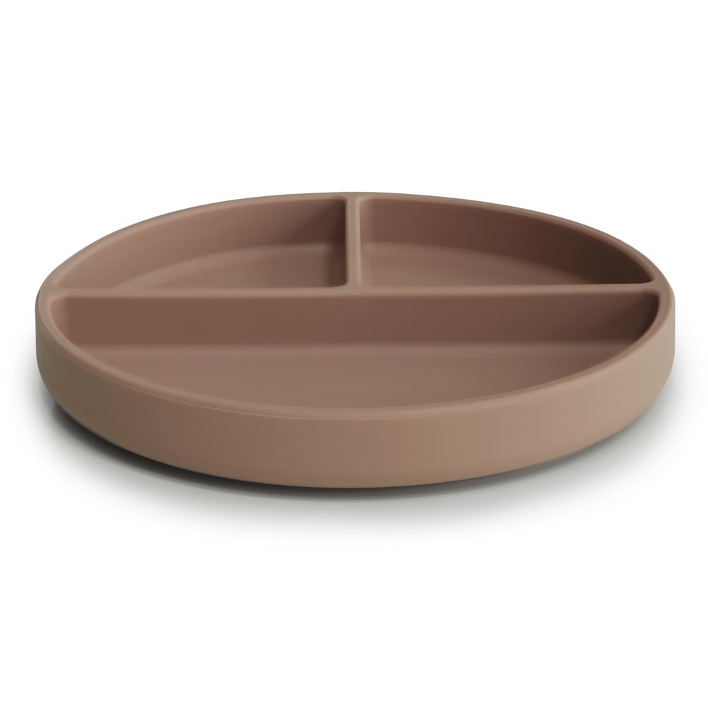 Mushie Silicone Suction Plate - Natural, , large