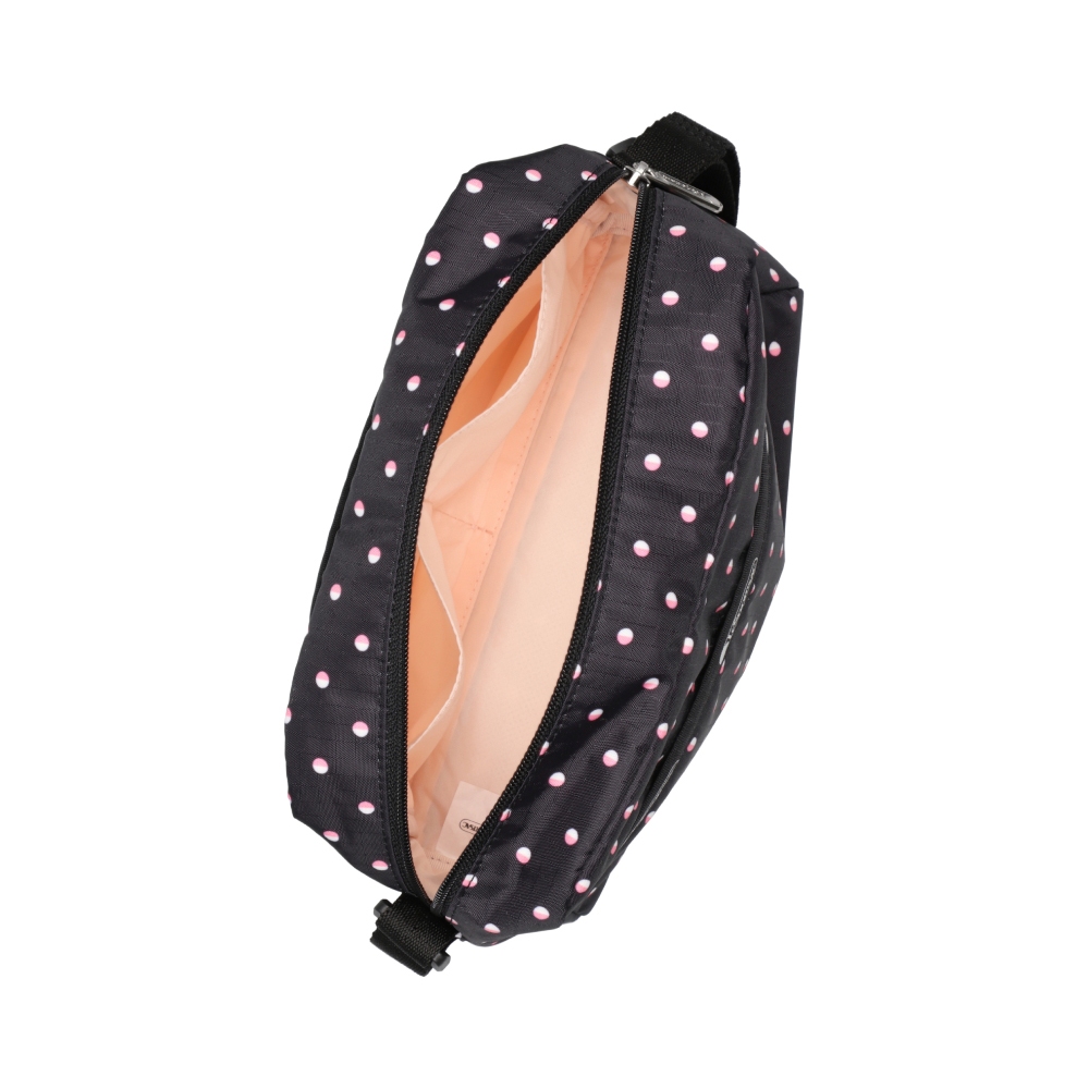 |快速出貨|Lesportsac DANIELLA CROSSBODY 拉鍊斜背包 側背包 送禮-粉色點滴, , large