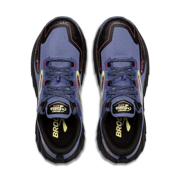 Brooks Cascadia 18 GTX 女 慢跑鞋 越野 避震緩衝象限 防水 紫黑 [1204151B464], , large