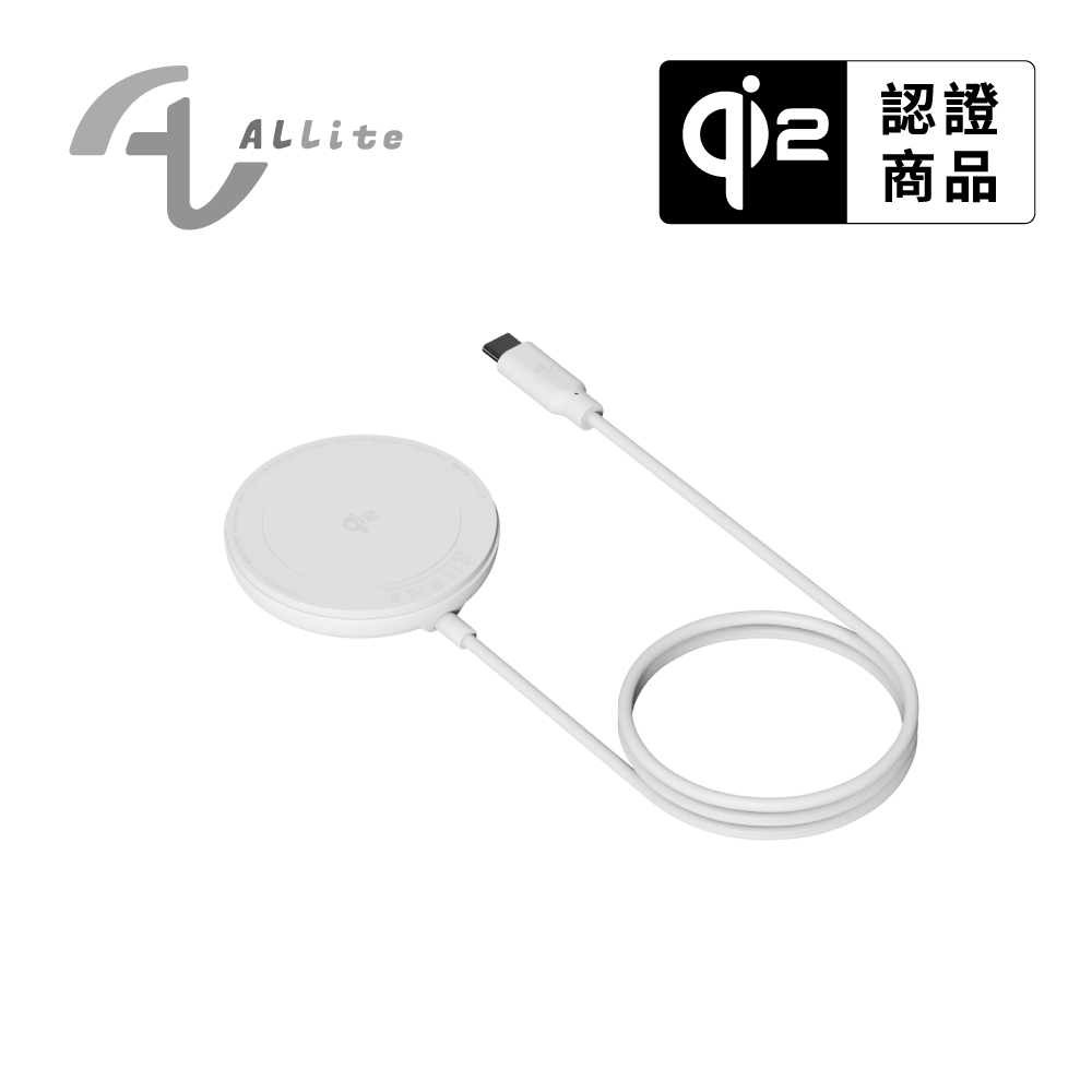 [萬摩科技]Allite WM1 Qi2 15W 無線快充充電器, , large