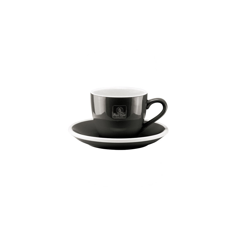 PEARL HORSE Coffee Cup & Saucer Set – JA-C100-SET-B (Black)