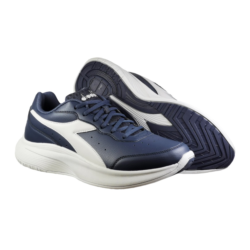 DIADORA迪亞多那 義大利進口 輕量運動慢跑鞋 男運動鞋 男鞋 EASY RUN 時尚 透氣 避震 耐磨 防滑 藍, , large