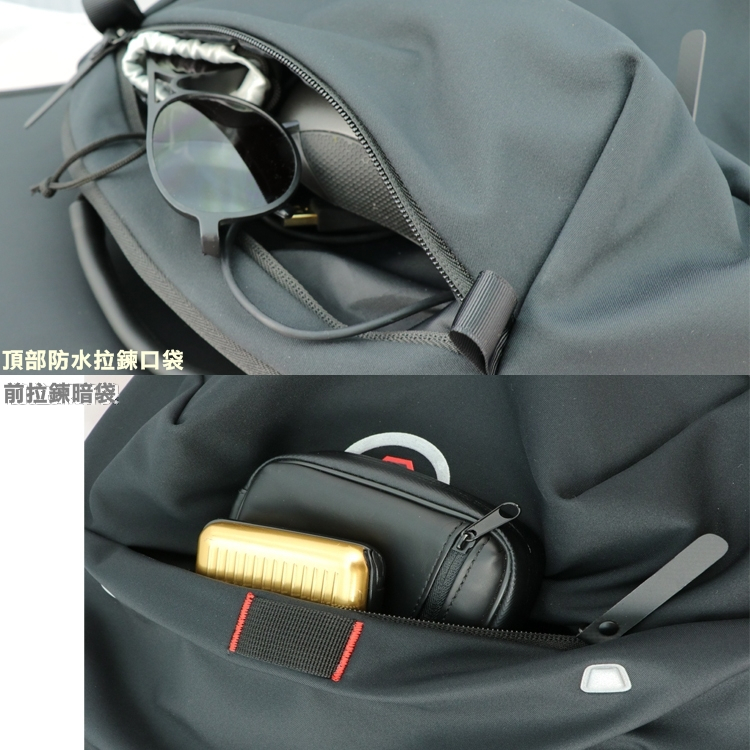 【Niche 樂奇】城市旅人牧夫座防水旅遊後背包 N-19202 隨行側背包 旅行護照卡夾包 三件組, , large