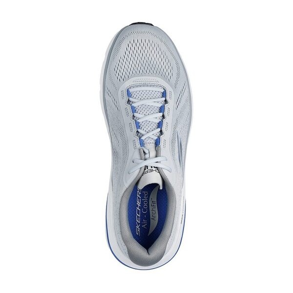 Skechers Go Run Max Cushioning 男 慢跑鞋 運動 休閒 白灰 [220581GYBL], , large