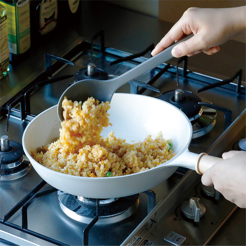 UV FINISH SILICONE KITCHEN SPOON, , large