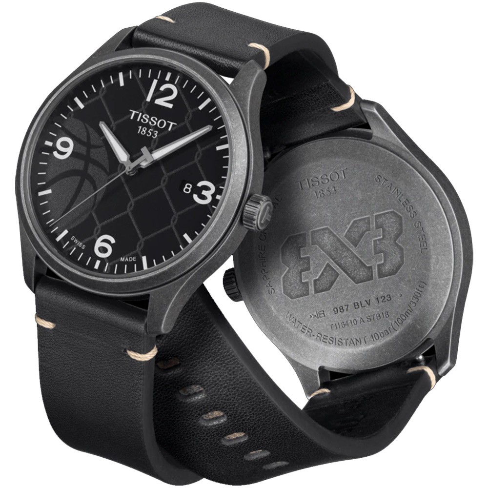 TISSOT 天梭 CHRONO XL 3X3 街頭籃球特別版手錶  T1164103606700, , large