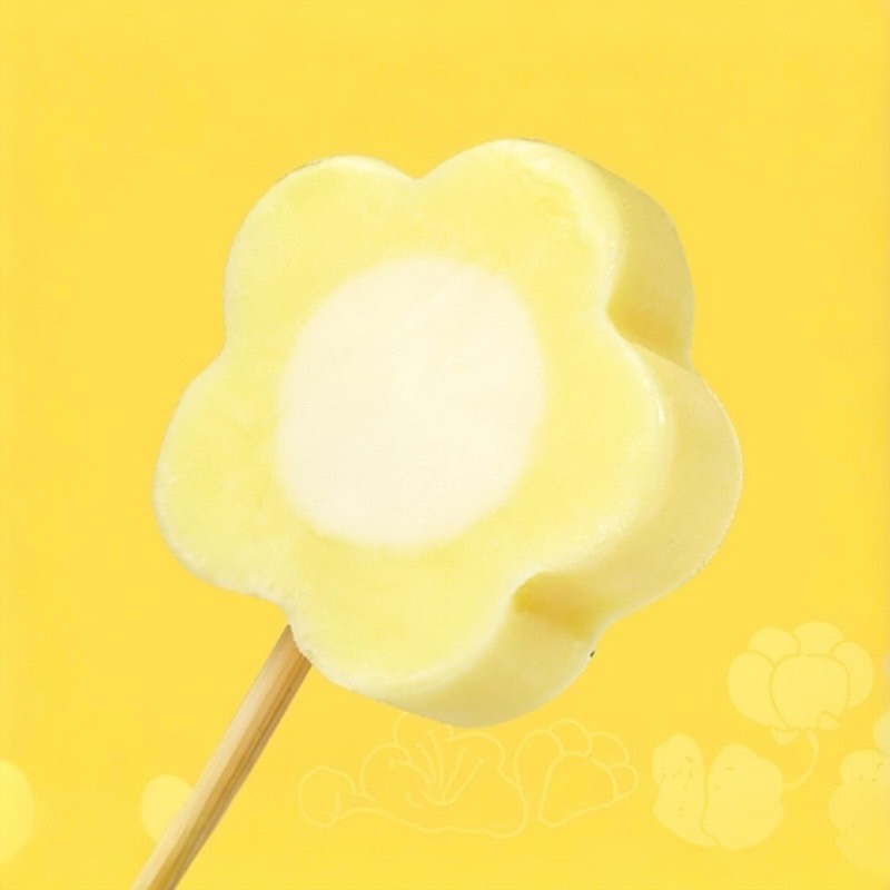 [Daxin] Plum Blossom Ice Cream-Pineapple