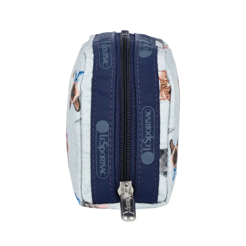 |快速出貨|Lesportsac Rectangular Cosmetic 長形化妝包 送禮-晴空貓語, , large