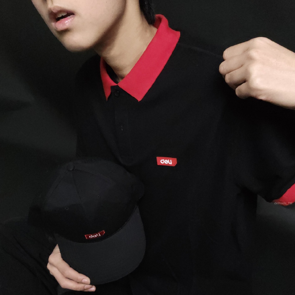 【得力工具 deli tools】工具衣服 POLO衫 T-shirt-L號, , large