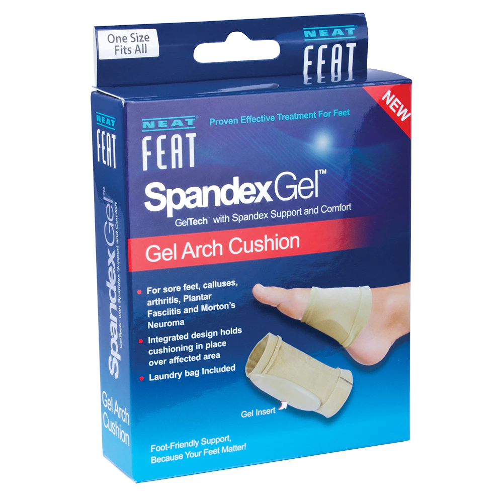 Arch decompression elastic support pad, , large