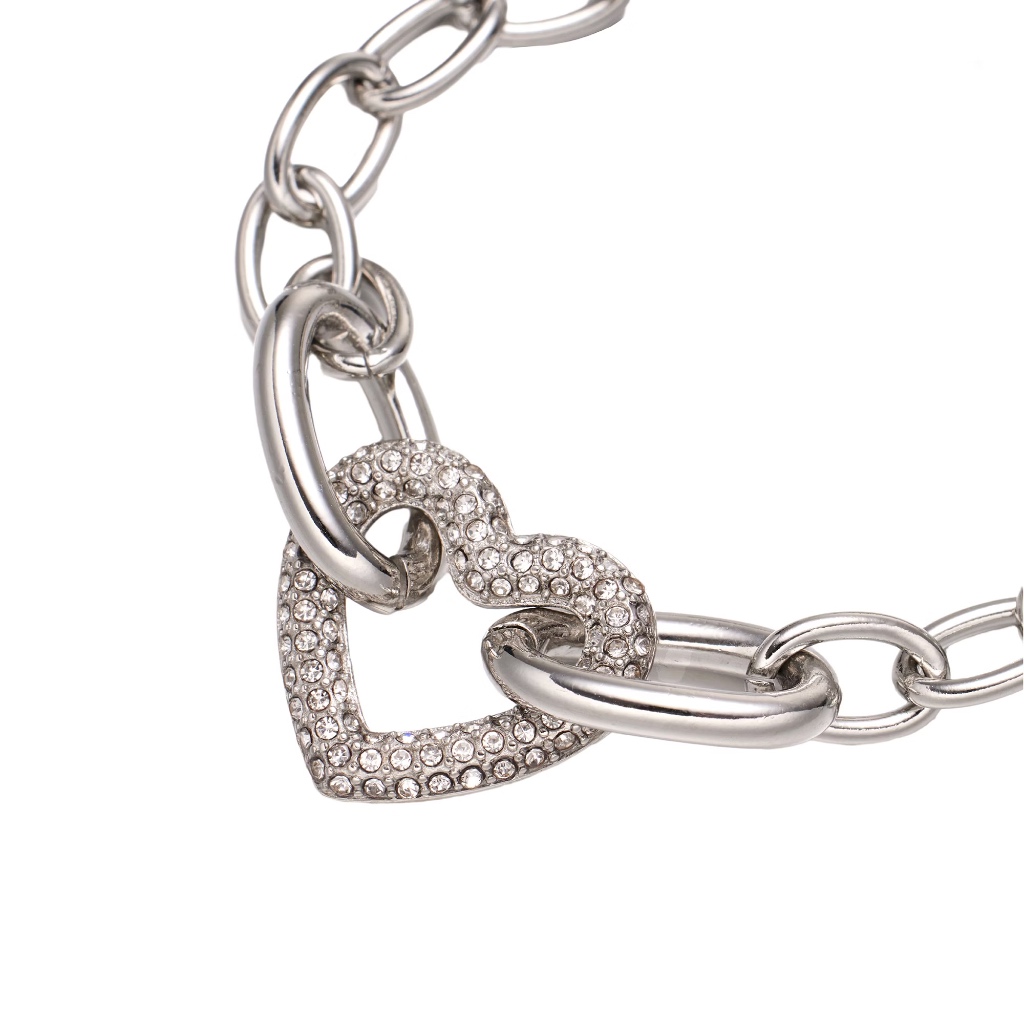 【ULOO】Flash 星光愛語不鏽鋼手鍊-銀色 UB2000520, , large