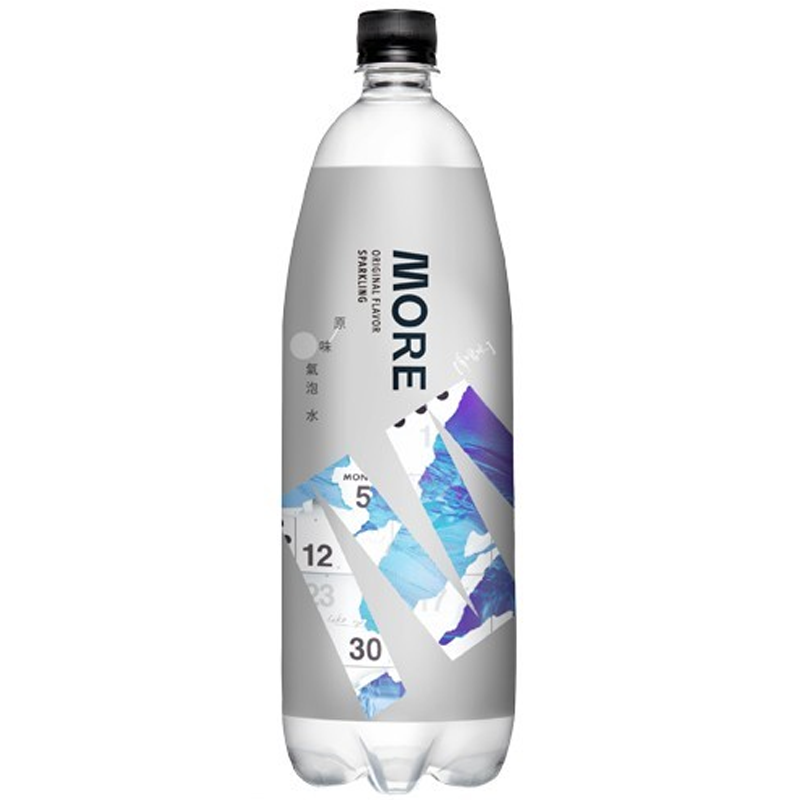 多喝水MORE氣泡水PET1250ml, , large