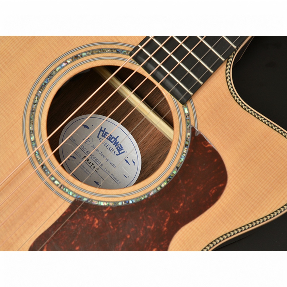 Headway HOC-KingFisher 面單電木吉他 Yu Watanabe 簽名琴款【敦煌樂器】, , large
